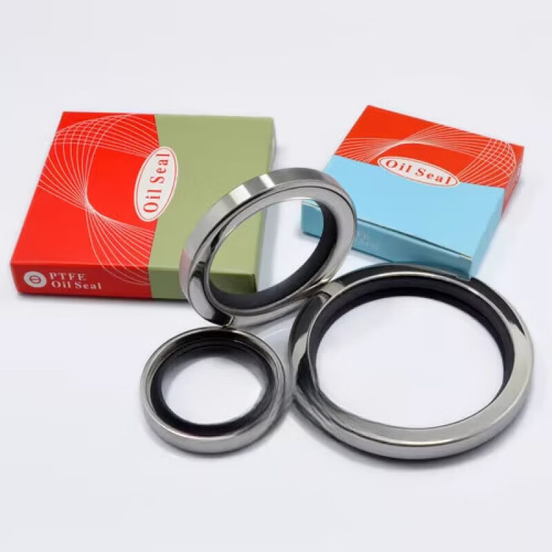 螺桿空壓機(jī)專用進(jìn)口PTFE四氟不銹鋼油封軸套 單唇、雙唇、三唇型號詳解